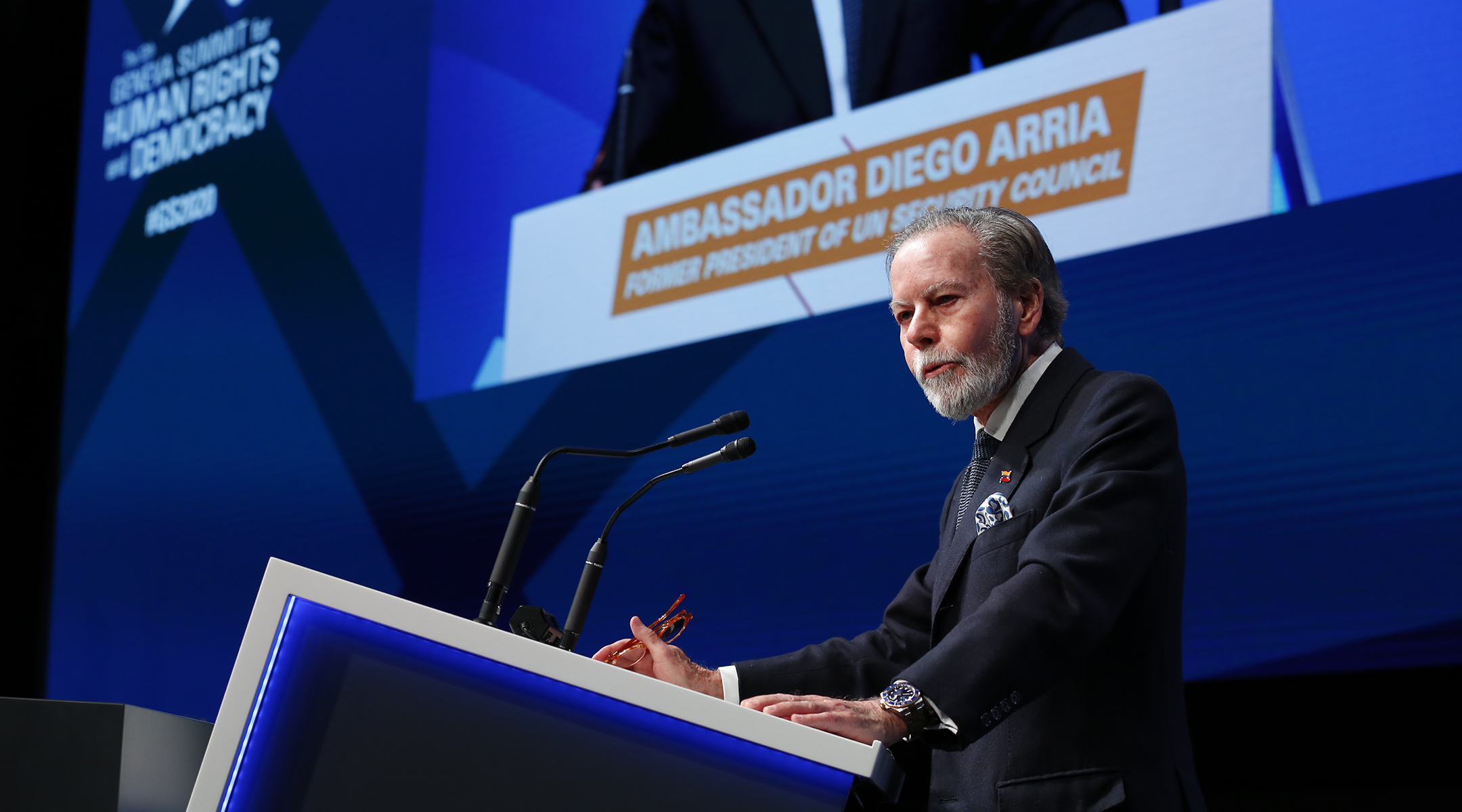 Diego Arria, creator of UN Security Council Arria formula